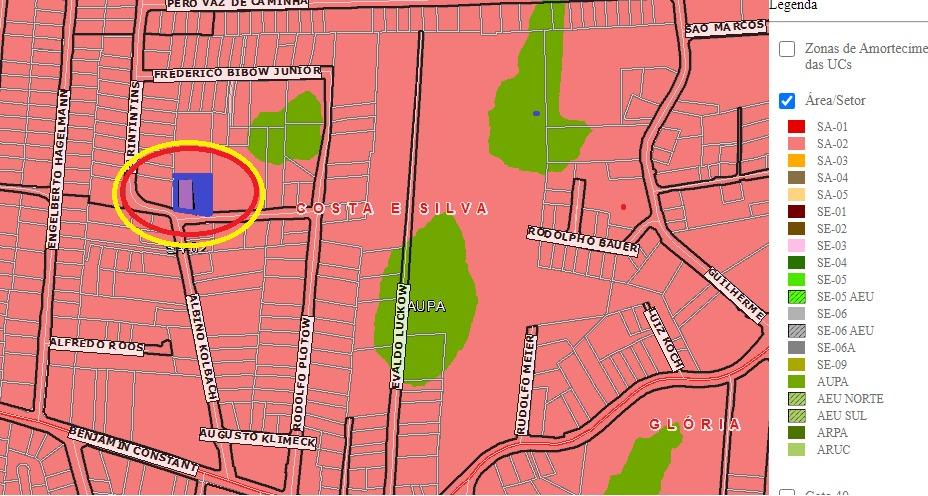 Terreno/Lote à venda  no Costa e Silva - Joinville, SC. Imóveis