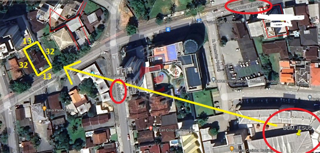 Terreno/Lote à venda  no Saguaçu - Joinville, SC. Imóveis